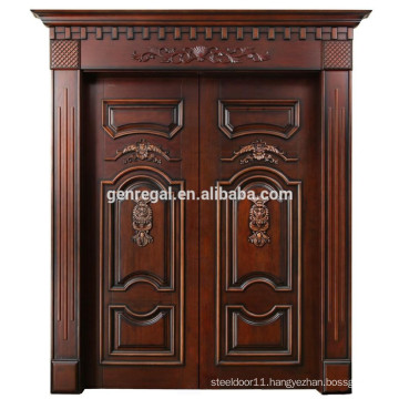 Luxury villas entrance main Painting wooden door